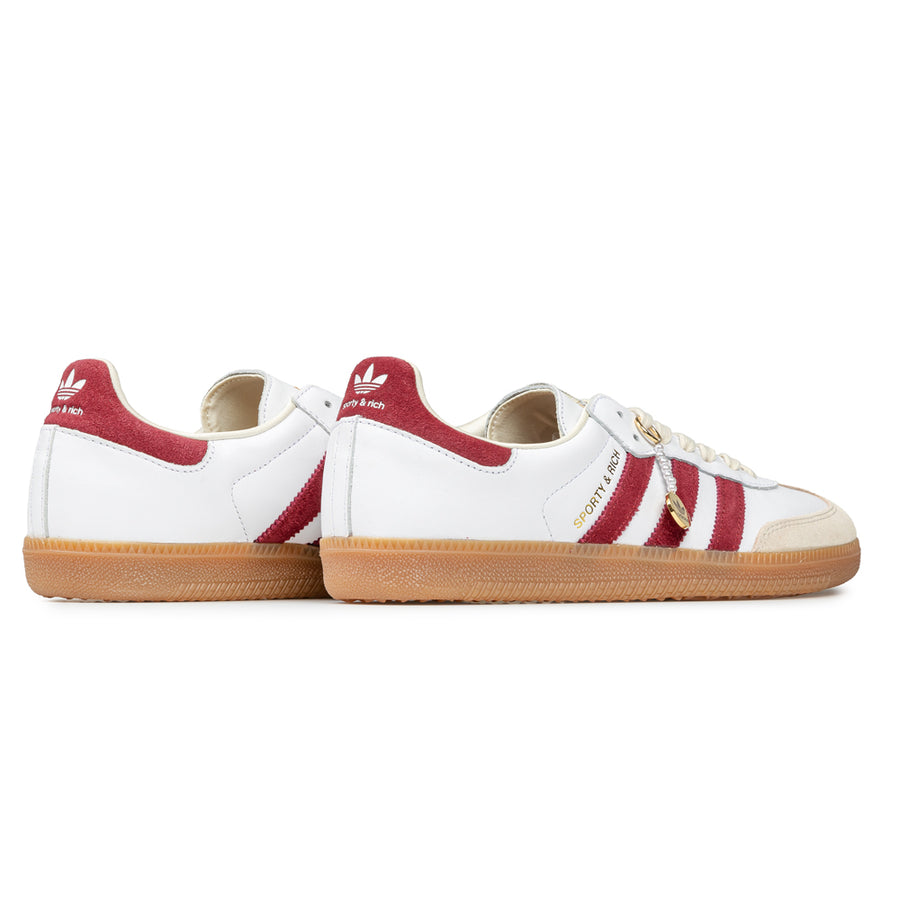 Adidas x Sporty & Rich Samba OG | Collegiate Burgundy