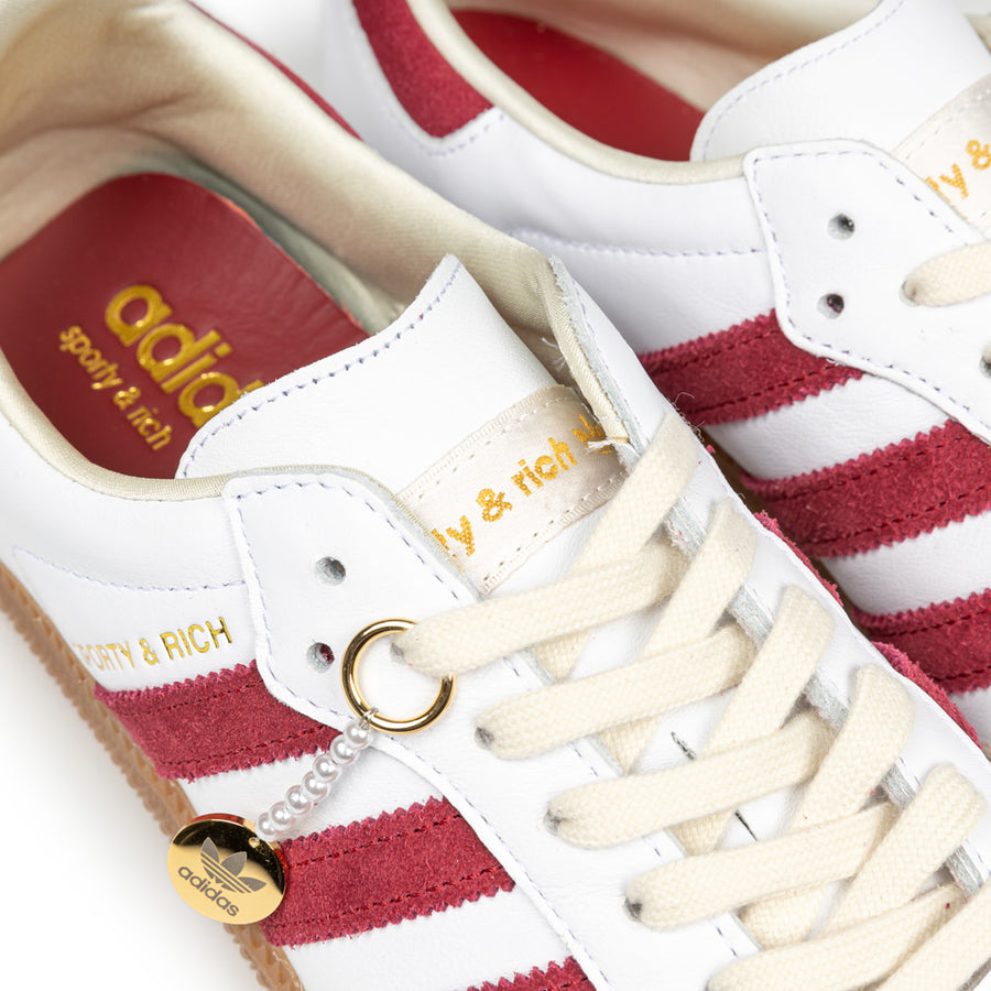 Adidas x Sporty & Rich Samba OG | Collegiate Burgundy
