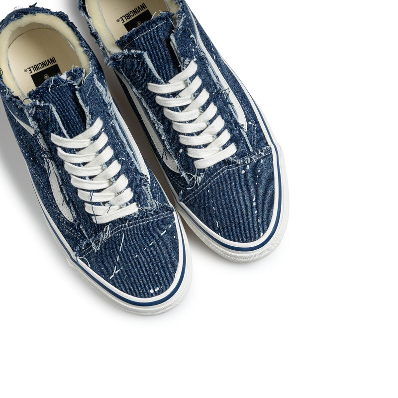 Vans x INVINCIBLE® LX Old Skool Frayed | Indigo