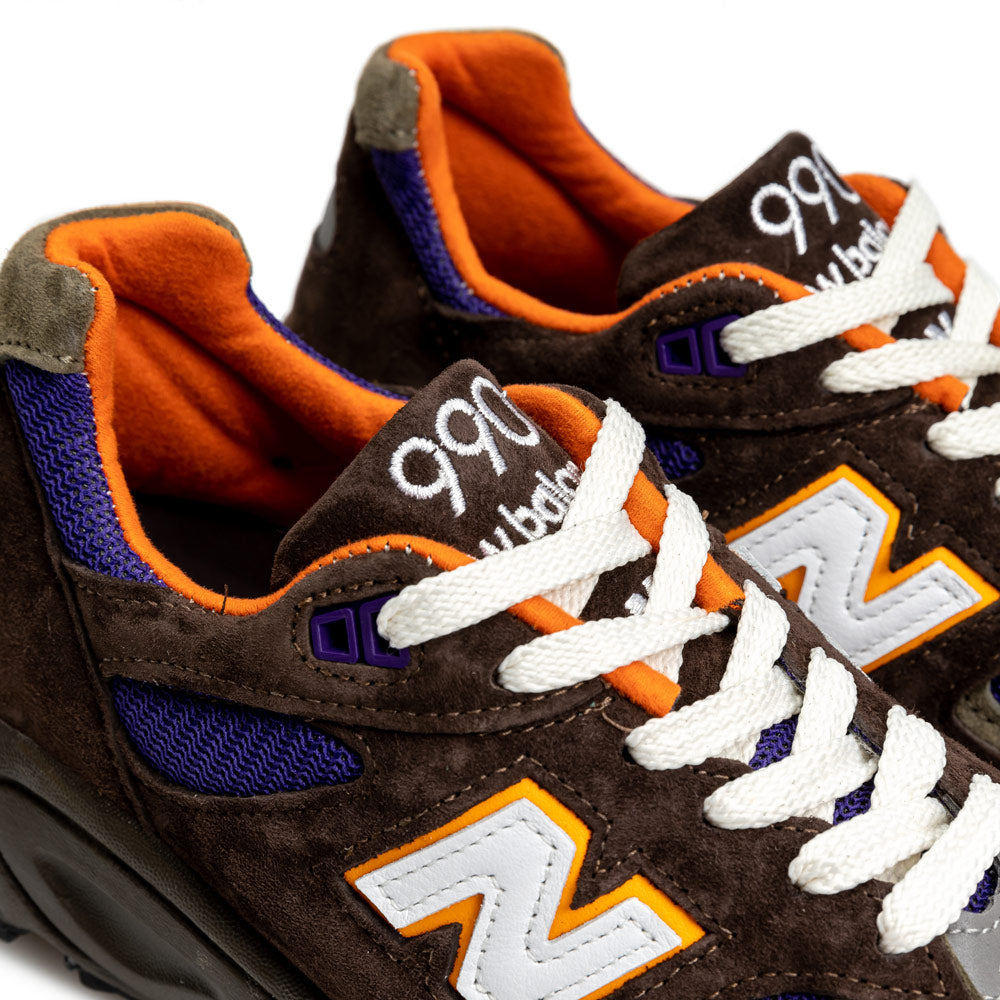 New Balance x Teddy Santis M990V2 Made in USA | Dark Brown