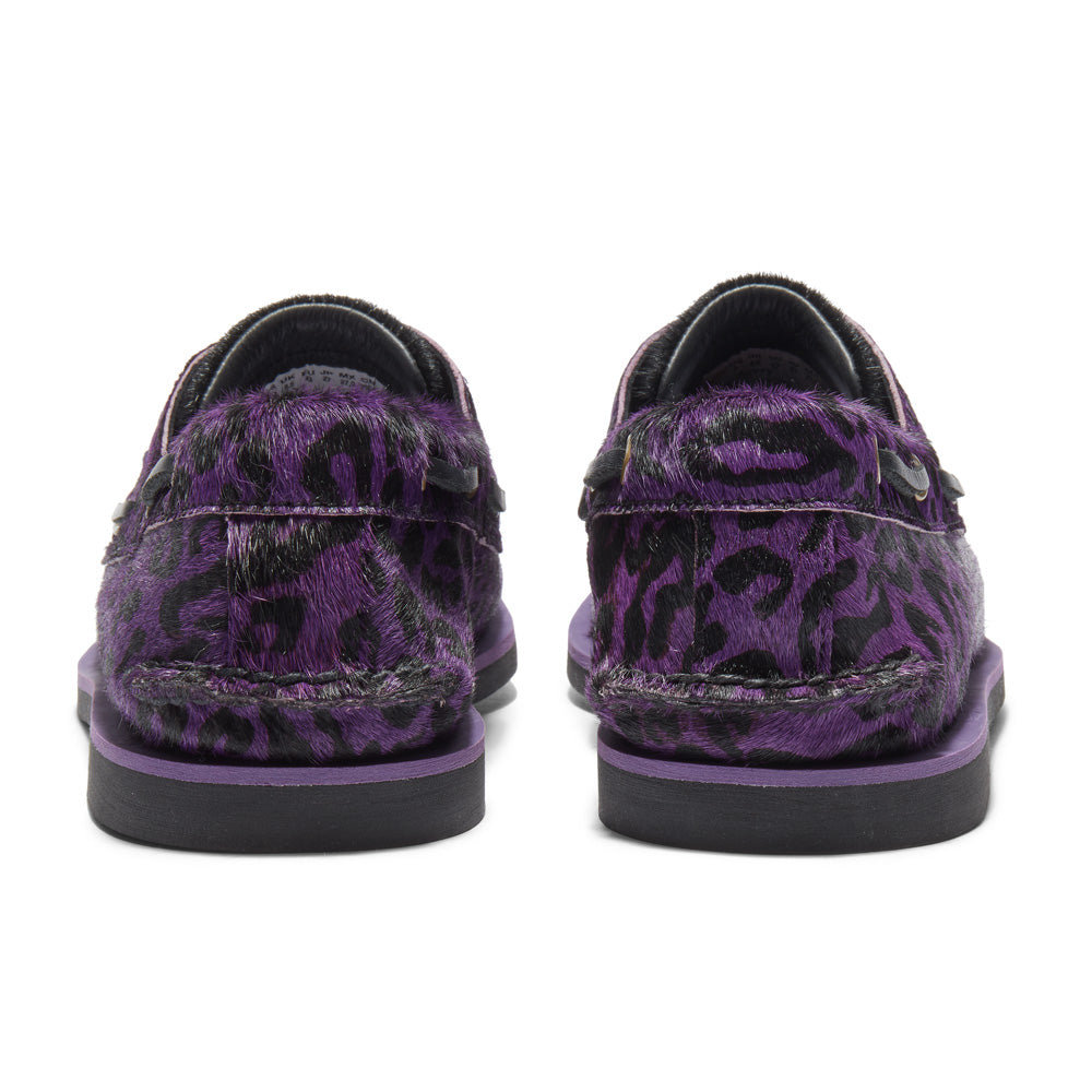 Timberland x Wacko Maria Classic Two-Eye Boat | Purple Leopard